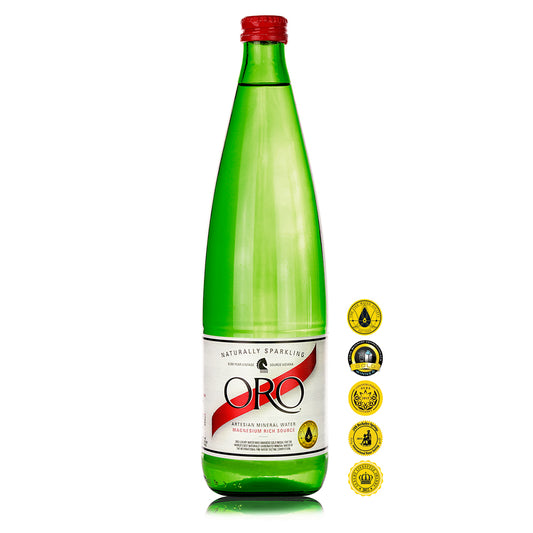 ORO - Naturally Sparkling - Artesian Mineral Water (750mL)