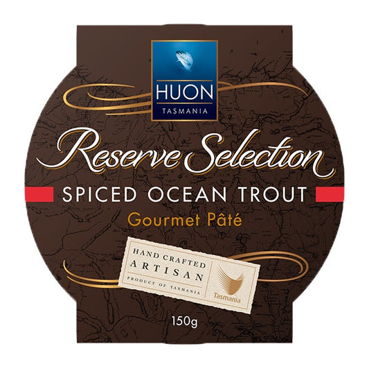 Huon Reserve Selection Spiced Ocean Trout Pate 150g