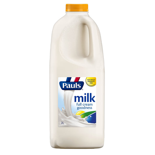 Pauls Milk White Full Cream 2L , Frdg2-Dairy - HFM, Harris Farm Markets
