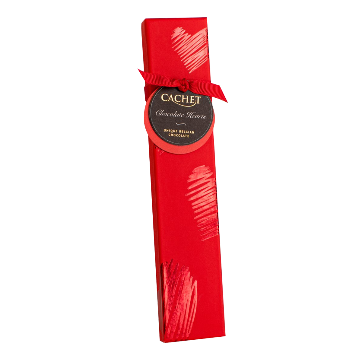 Cachet Rectangle Red Heart Box 90g