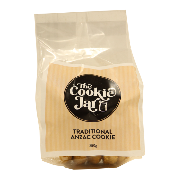 The Cookie Jar Anzac Traditional Cookie 250g