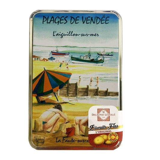 Delauny Leveille De Vendee Biscuits Tin 300g