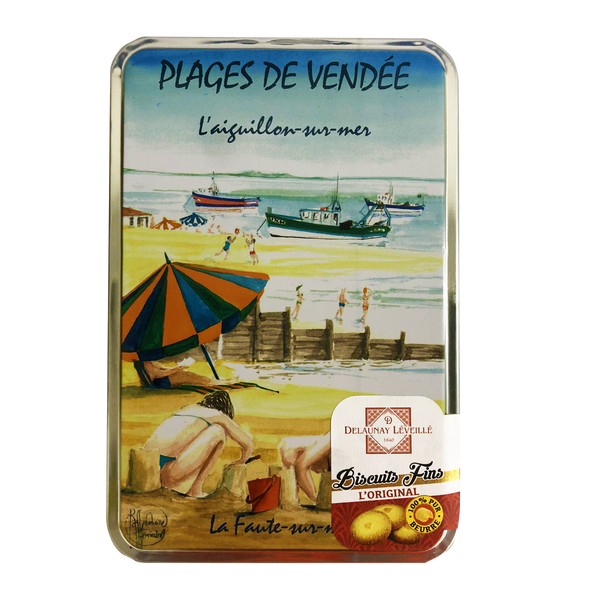 Delauny Leveille De Vendee Biscuits Tin 300g