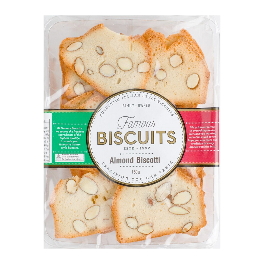 Famous Biscuits Almond Biscotti 150g Harris Farm Markets