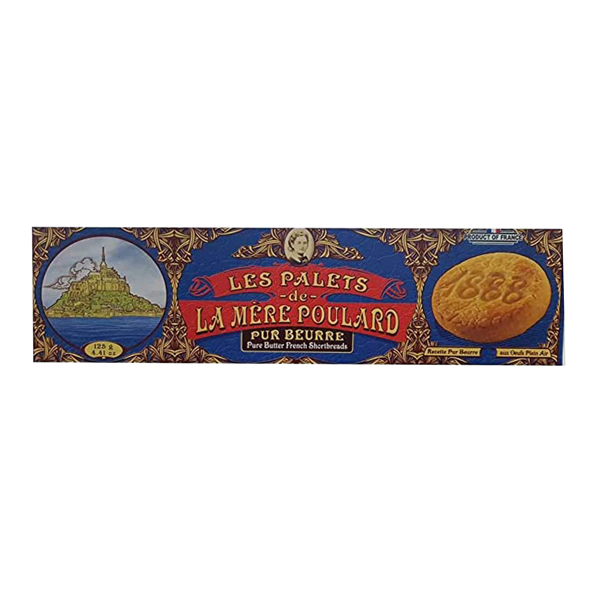 La Mere Poulard Chocolate Shortbread | Harris Farm