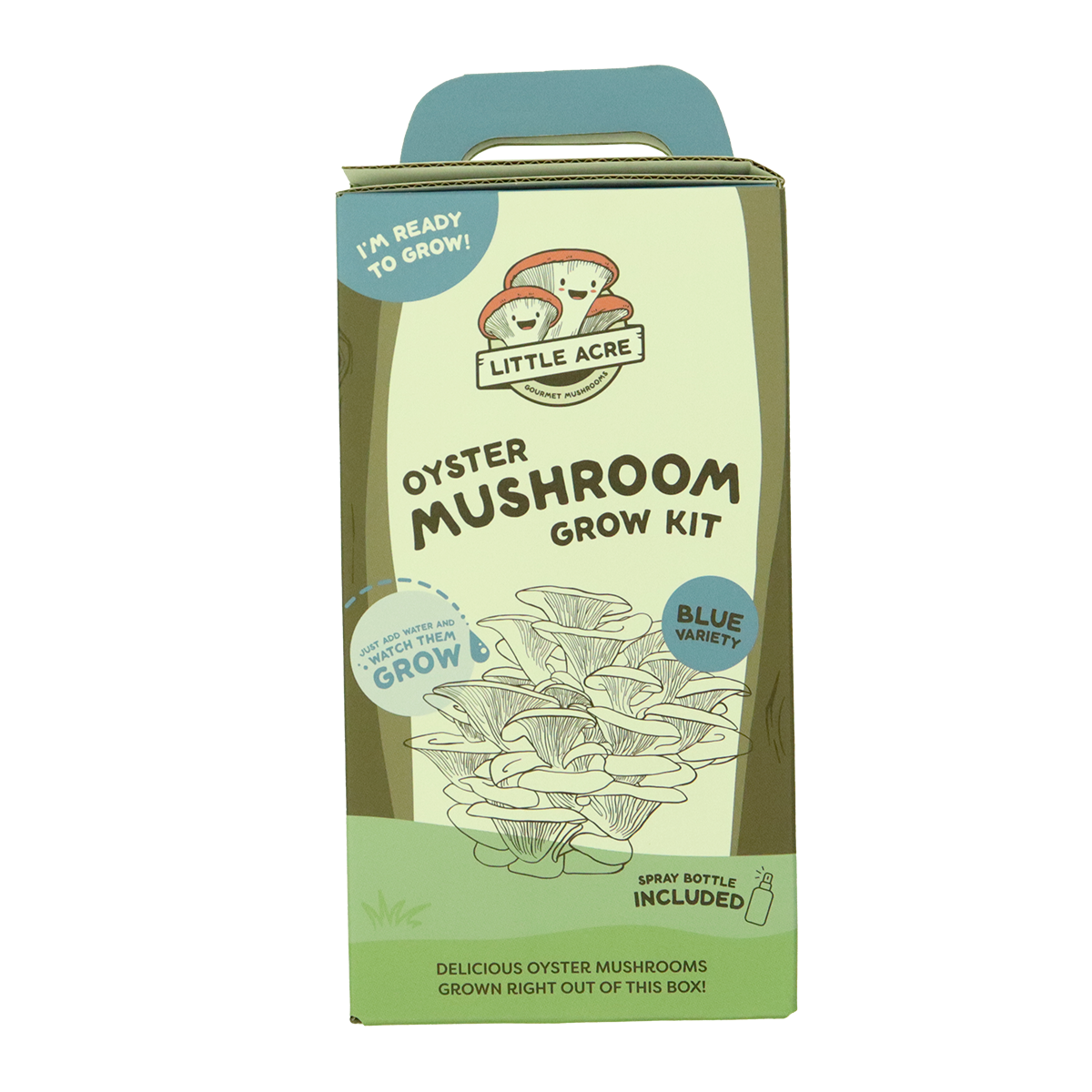 Little Acre Oyster Mushroom Grow Kit Blue Variety Each