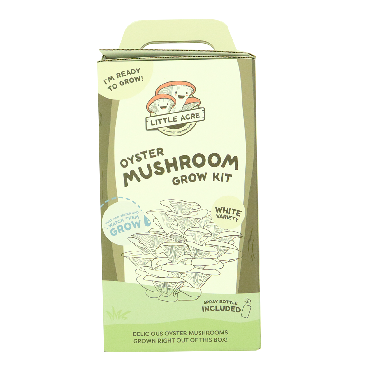 Little Acre Oyster Mushroom Grow Kit White Variety Each