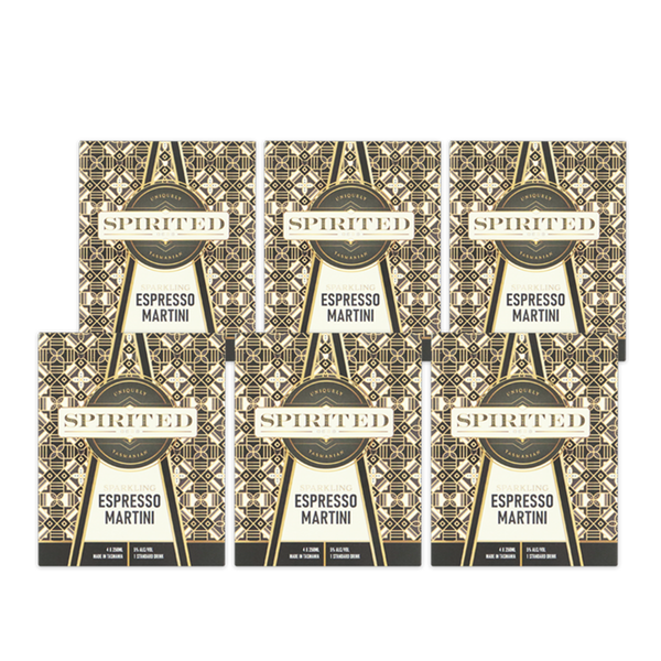 Spirited Sparkling Espresso Martini Case 24 x 250ml
