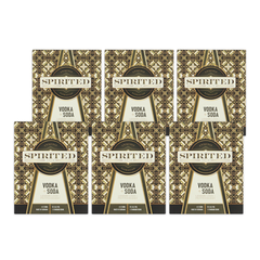 Spirited Sparkling Vodka Soda Can 24 x 250ml