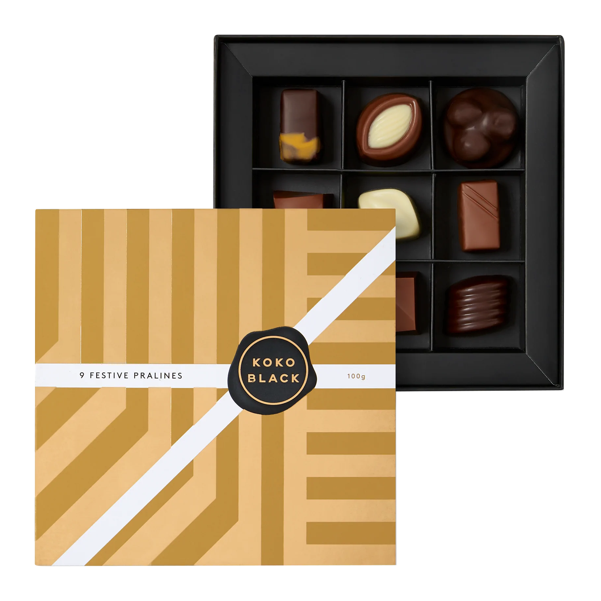 Koko Black 9 Festive Pralines Gift Box | Harris Farm