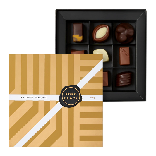 Koko Black 9 Festive Pralines Gift Box | Harris Farm