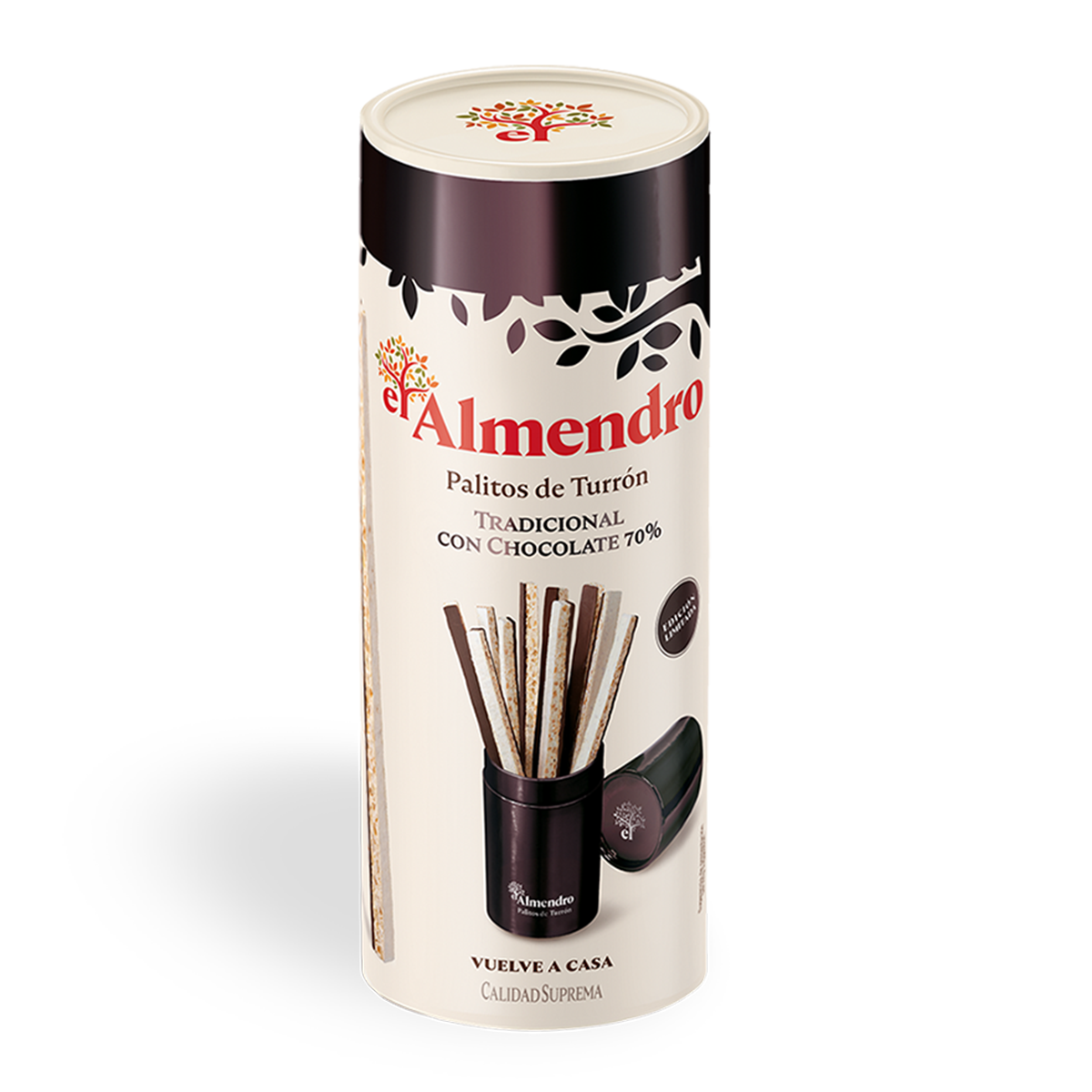 El Almendro Dark Choc Turron Sticks 126g
