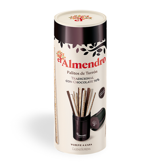El Almendro Dark Choc Turron Sticks 126g