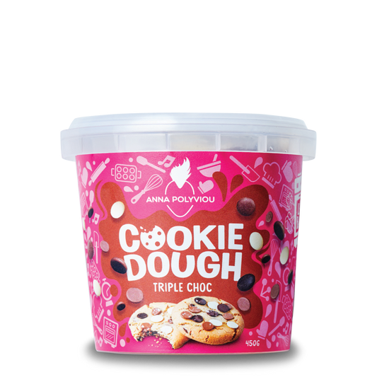 Anna Polyviou Cookie Dough Triple Choc 450g
