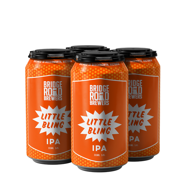Bridge Road Brewers Little Bling IPA 4 x 355ml