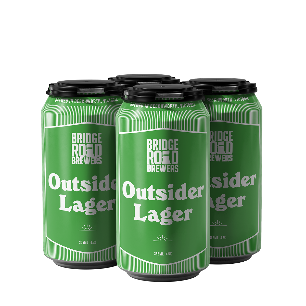 Bridge Road Brewers Outside Lager 16 x 355ml