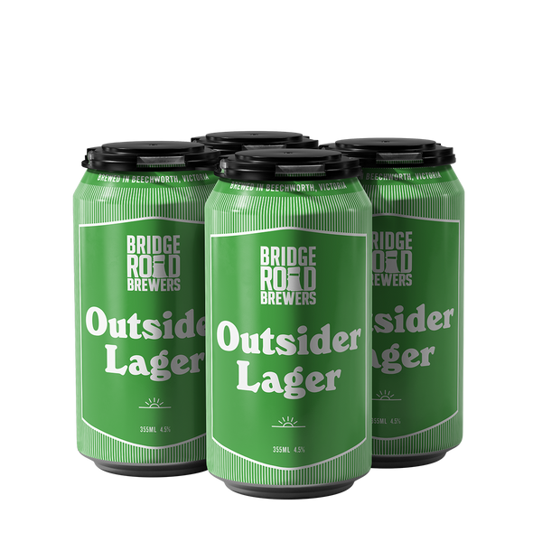 Bridge Road Brewers Outside Lager 16 x 355ml