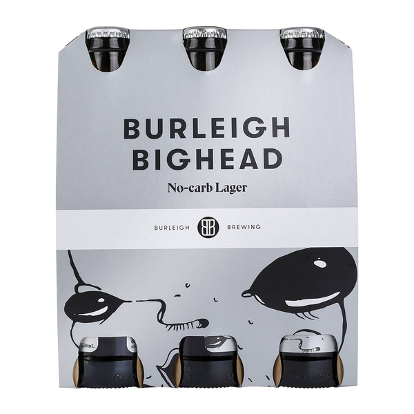 Burleigh Brewing Bighead No Carb Lager 6 x 330ml