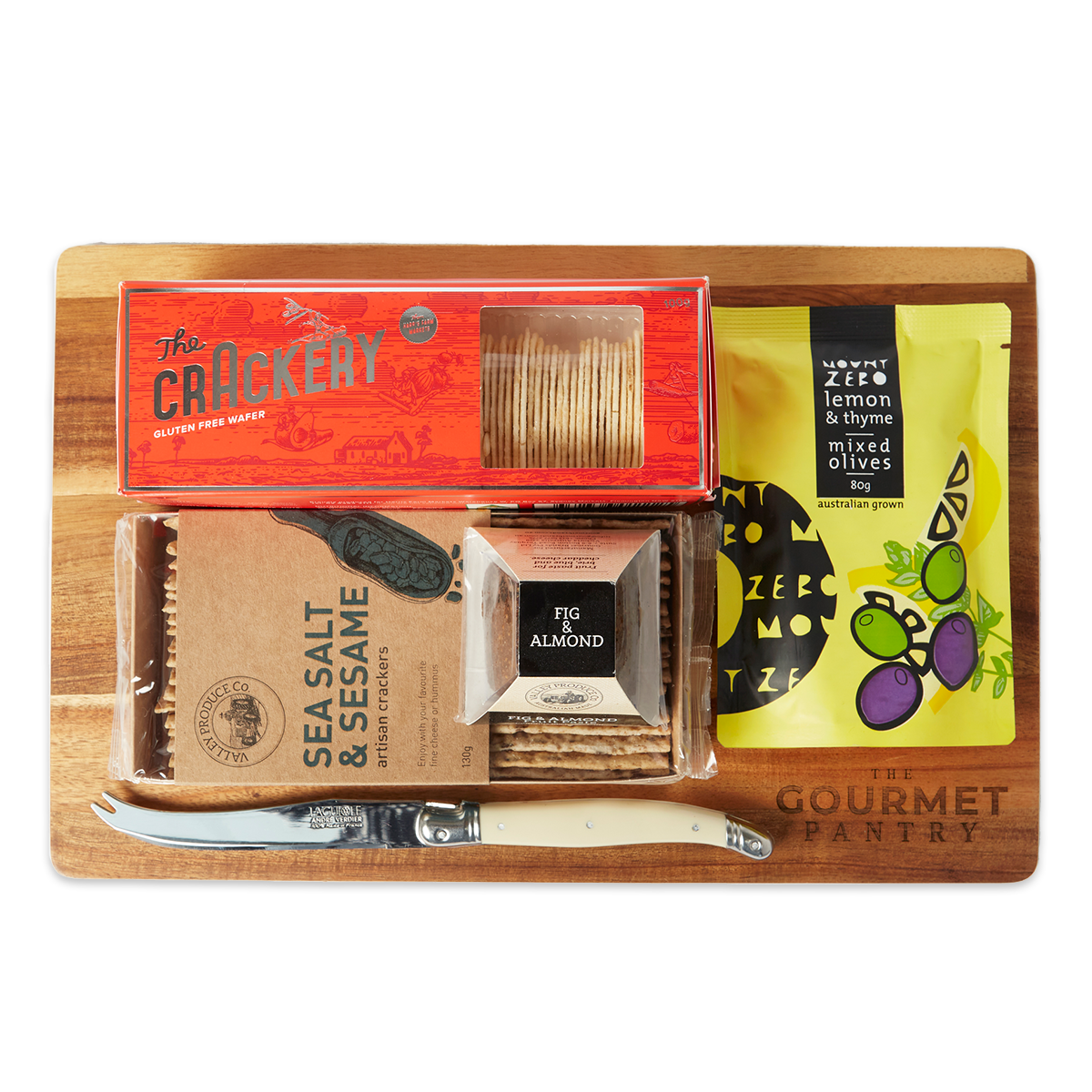 Cheese Board and Knife Hamper
