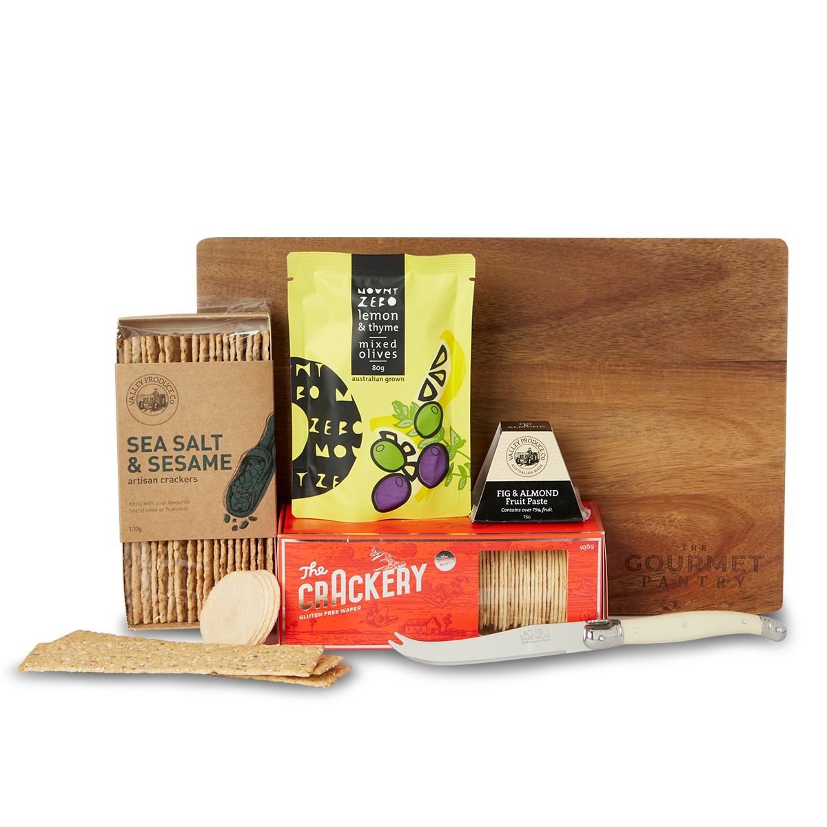 Cheese Board and Knife Hamper