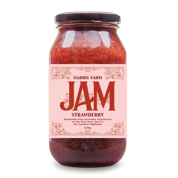 Harris Farm Jam Strawberry 620g