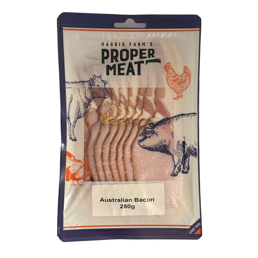 Harris Farm's Proper Meat Australian Bacon 250g