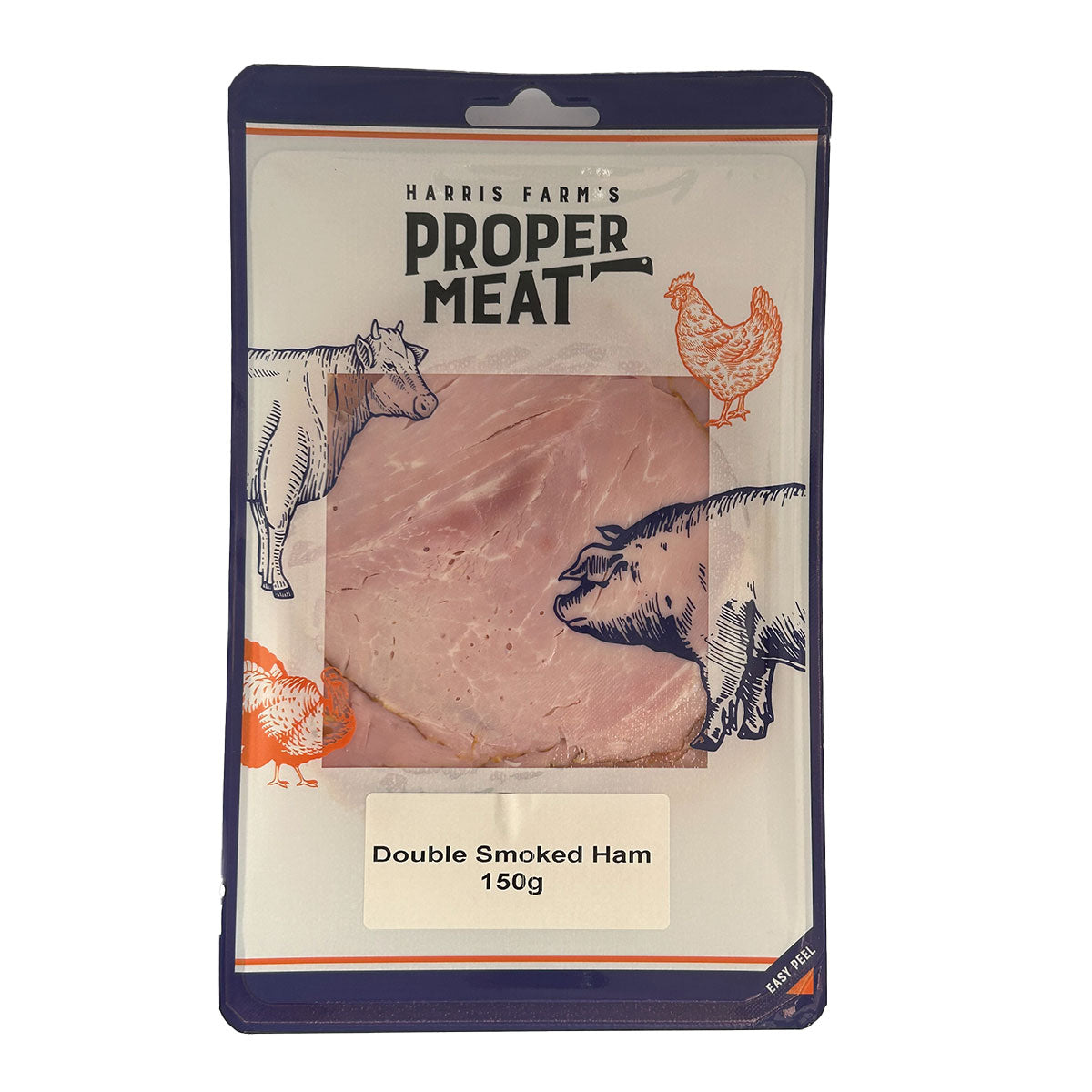 Harris Farm's Proper Meat Double Smoked Sliced Ham 150g