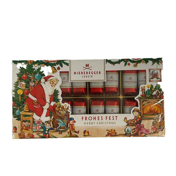 Niederegger Marzipan Portions Classic with Christmas Sleeve 200g