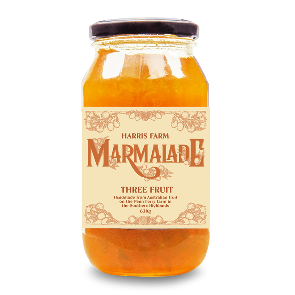 Harris Farm Jam 3 Fruit Marmalade 620g