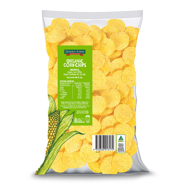 Harris Farm Organic Corn Chips 500g  | Harris Farm Online