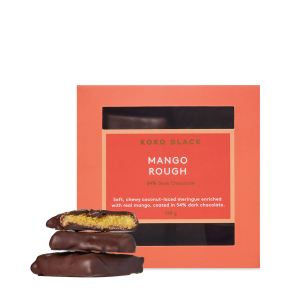 Koko Black Dark Chocolate Mango Rough 130g