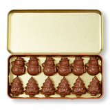 Koko Black Milk Chocolate Silly Snowmen and Topsy Trees Tin 150g