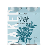 Naked Life Cocktail Classic Gin and Tonic 4 x 250ml | Harris Farm Online
