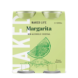 Naked Life Cocktail Margarita 4 x 250ml | Harris Farm Online