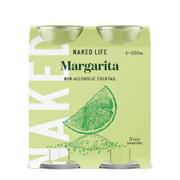 Naked Life Cocktail Margarita 4 x 250ml | Harris Farm Online