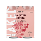 Naked Life Cocktail Negroni Spritz 4 x 250ml | Harris Farm Online