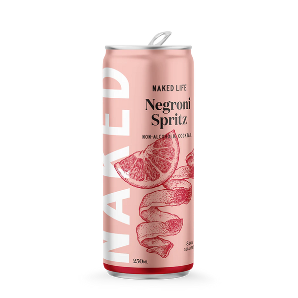 Naked Life Cocktail Negroni Spritz 4 x 250ml | Harris Farm Online