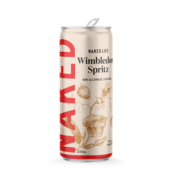 Naked Life Non Alcoholic Cocktail Wimbledon Spritz 4 x 250ml | Harris Farm Online