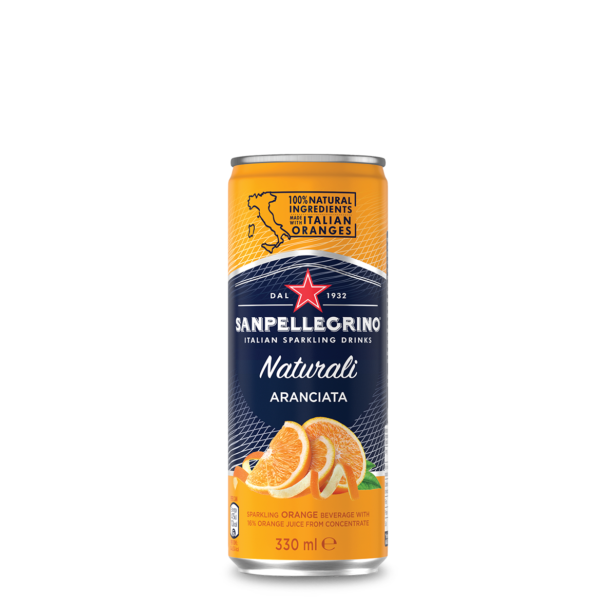 San Pellegrino Aranciata 4 x 330ml
