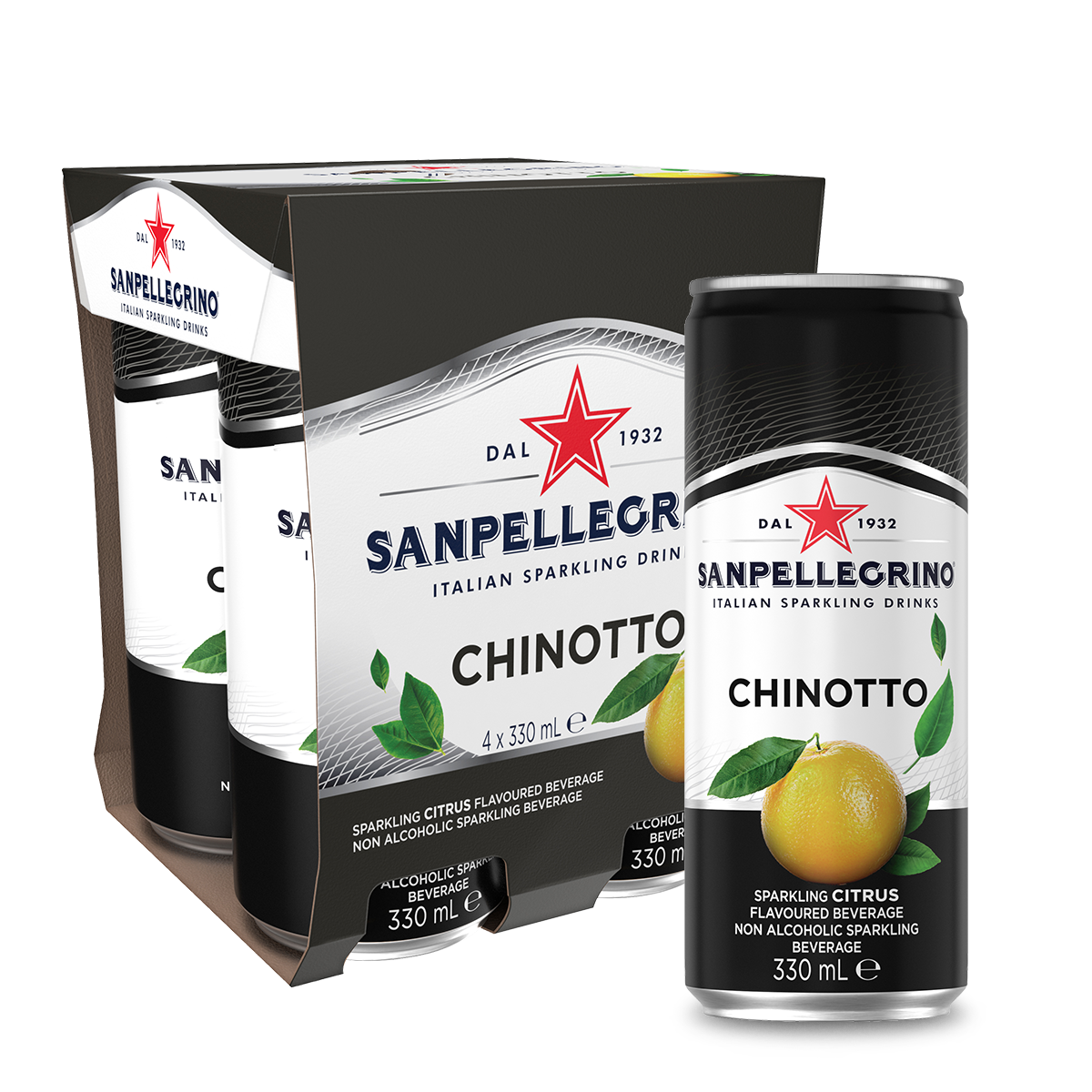 San Pellegrino Chinotto 4 x 330ml