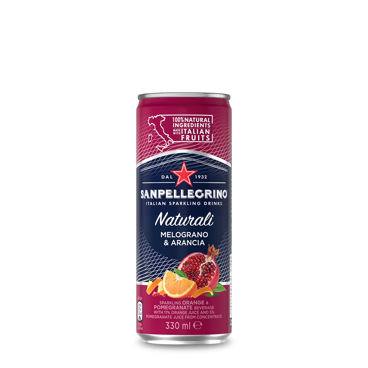 San Pellegrino Melograno and Arancia 4 x 330ml