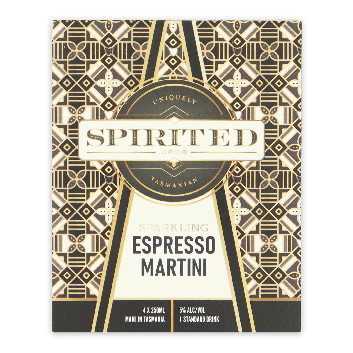 Spirited Sparkling Espresso Martini Can 4 x 250ml