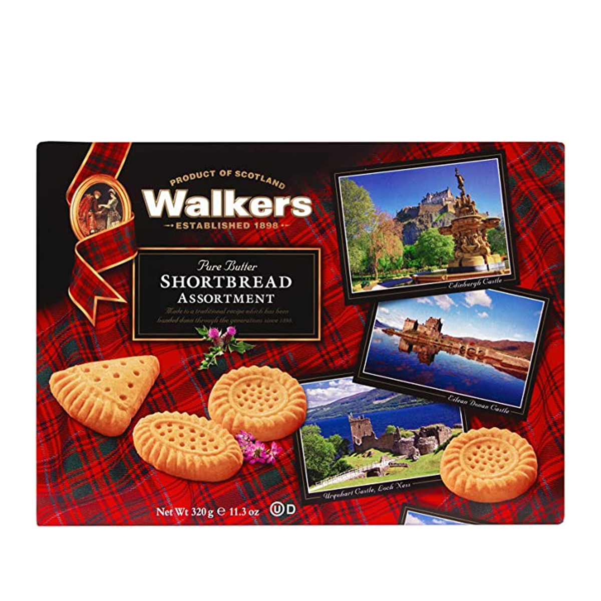 Walkers Shortbread Postcards Scotland | Harris Farm Online