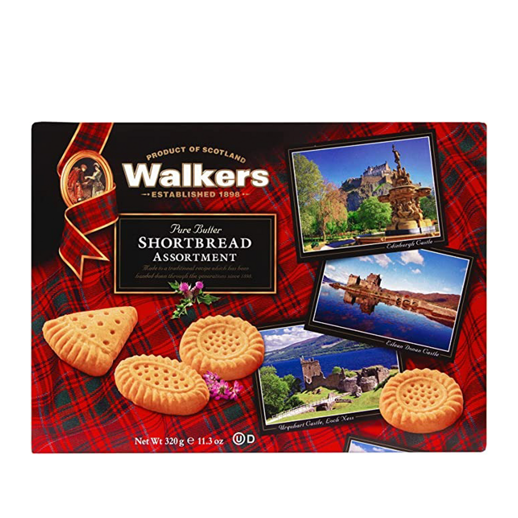 Walkers Shortbread Postcards Scotland 320g Harris Farm Markets