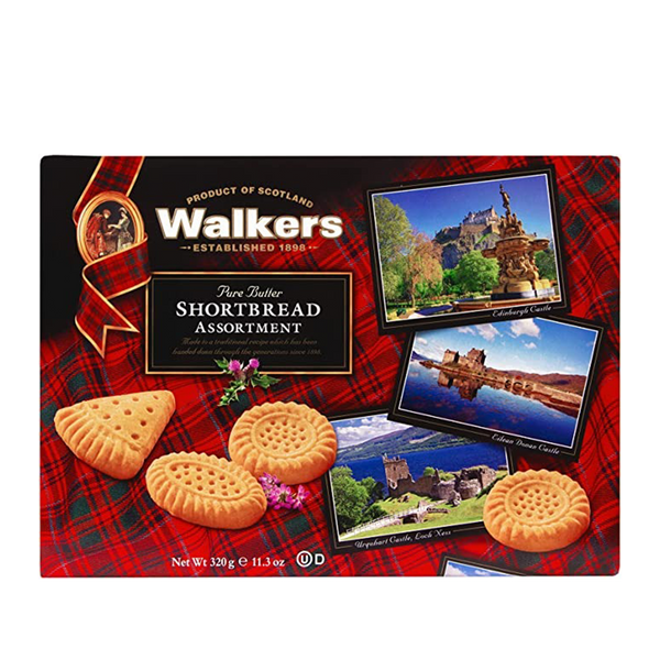 Walkers Shortbread Postcards Scotland | Harris Farm Online