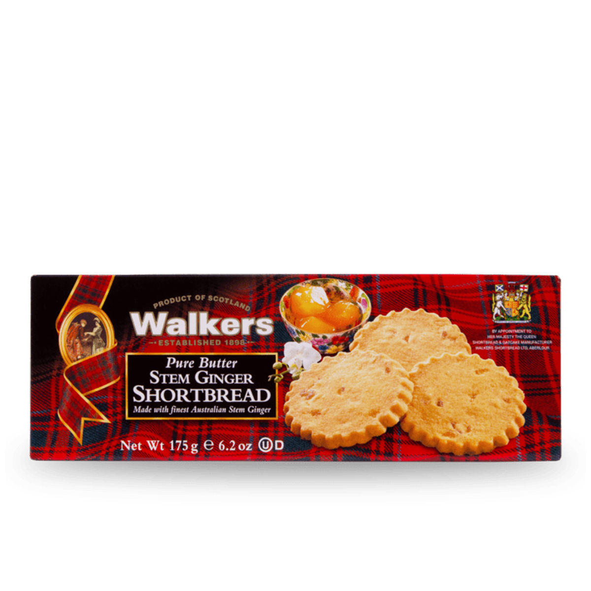 Walkers Shortbread Stem Ginger Shortbread | Harris Farm Online
