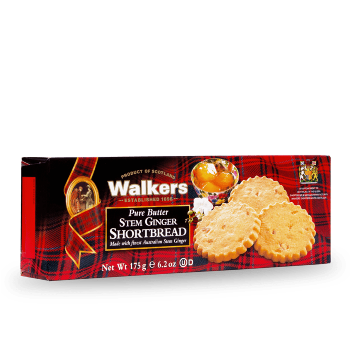 Walkers Shortbread Stem Ginger Shortbread | Harris Farm Online