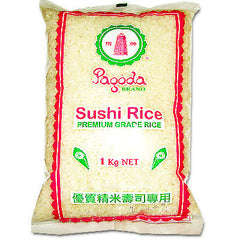 Pagoda Sushi Rice 1kg , Grocery-Quinoa/Noodle - HFM, Harris Farm Markets
