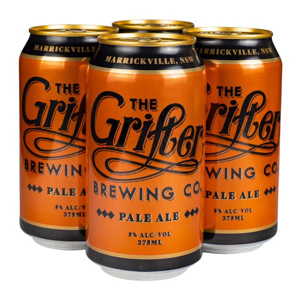 The Grifter Brewing Co Pale Ale 4 x 375ml