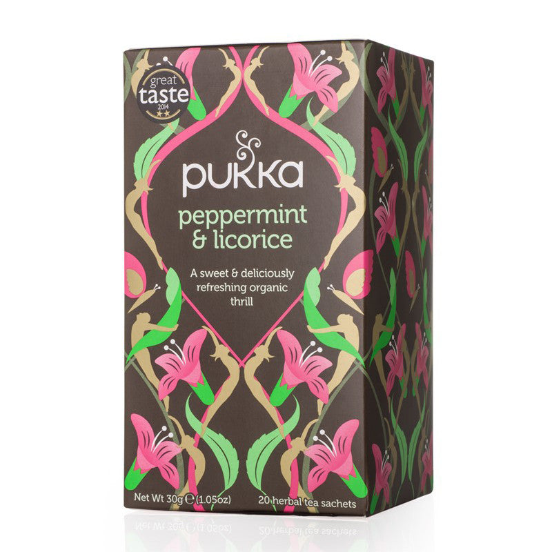 Pukka Peppermint and Licorice Teabags x20 30G